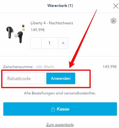 soundcore Rabattcode einlösen