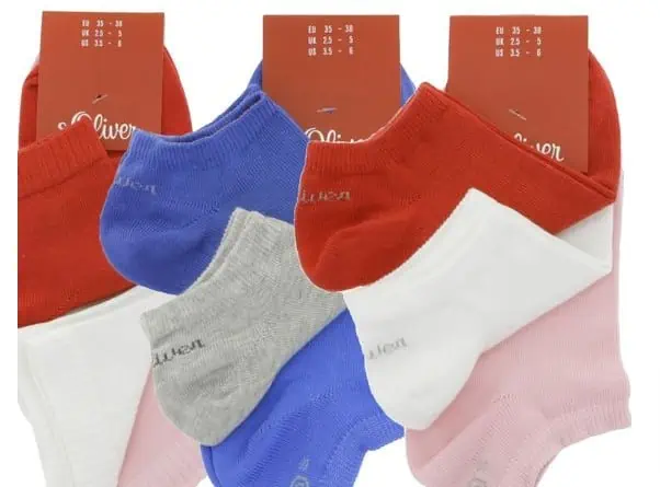 36 Paar Pack s.Oliver Damen Baumwoll-Socken für 29,98 € inkl. Versand
