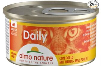 Almo Nature Daily Katzenfutter Mousse mit Huhn x g Amazon de Haustier