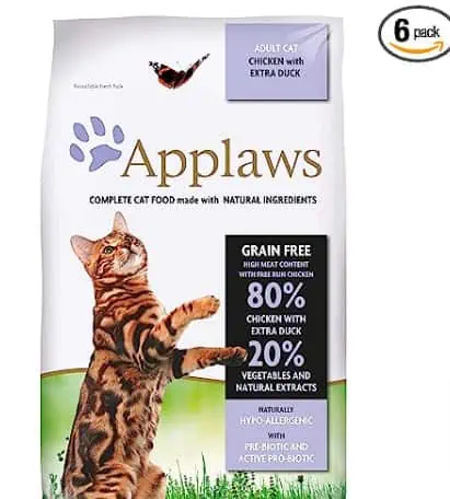 Fehler? ‎400 g (6er Pack) Applaws Katzen Trockenfutter mit Ente für 3,77 € inkl. Prime-Versand (statt 31,68 €)