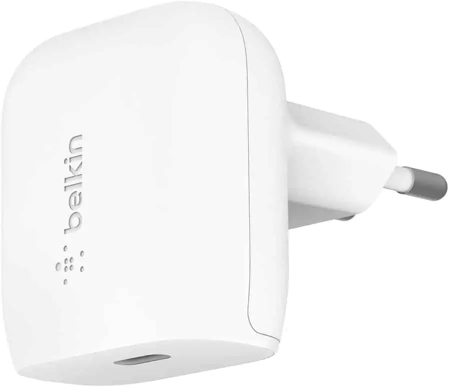 Belkin USB-C-Ladegerät (20 Watt, Schnellladegerät) für 14,99 € inkl. Prime-Versand (statt 19,89 €)
