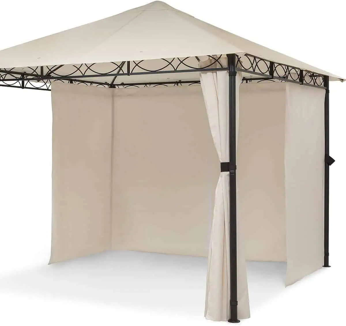 Blumfeldt Mondo – Pergola Partyzelt Gartenzelt Gazebo (Größe: 2,95 x 2,6 x 2,95 m (BxHxT)) für 174,90 € in kl. Versand (statt 274,89 €)