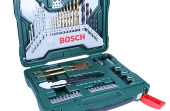 Bosch tlg X Line Titanium Bohrer und Schrauber Set Holz Stein und Metall Zubehoer Bohrmaschine Amazon de Baumarkt