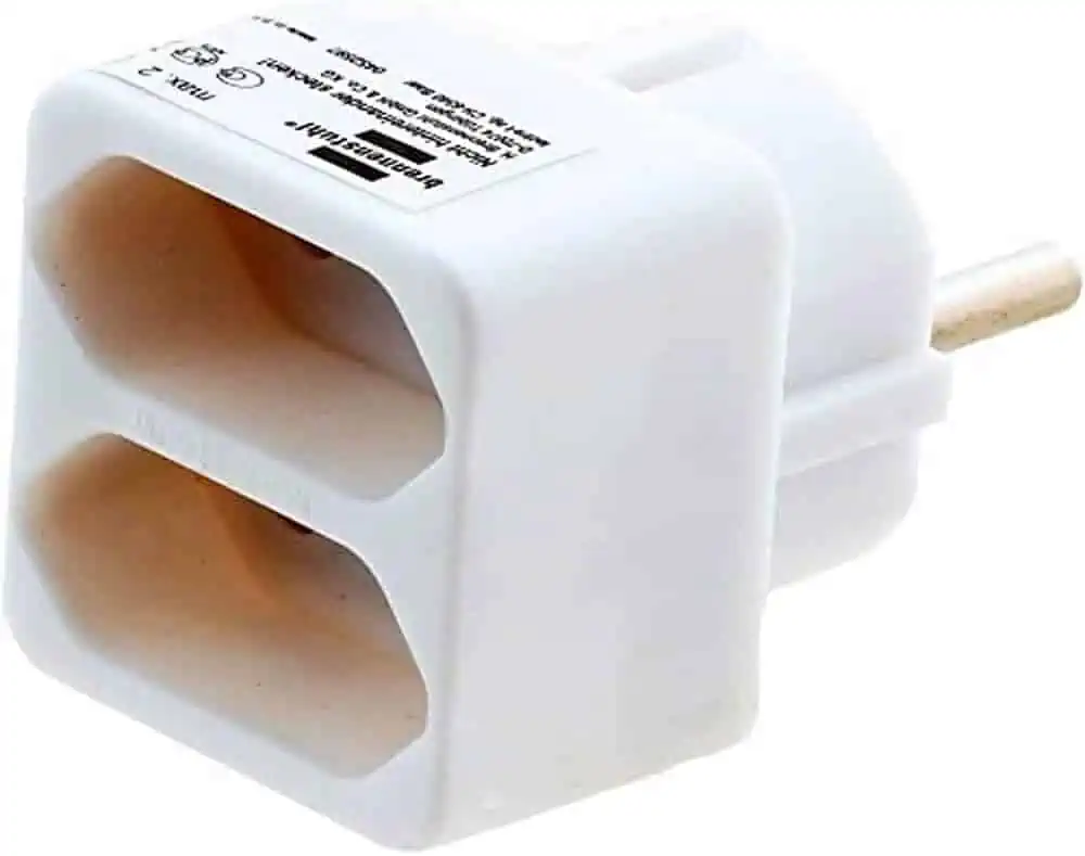 Brennenstuhl Mehrfachsteckdose (Steckdosenadapter 2-fach mit erhöhtem Berührungsschutz) für 0,86 € inkl. Prime-Versand (statt 2,49 €)