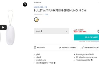 Bullet mit Funkfernbedienung Vibro Ei