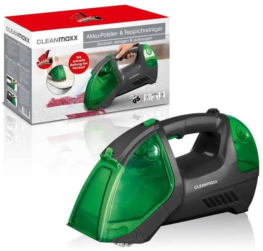 CLEANmaxx Polster- & Teppichreiniger kabellos 3in1 für 62,94 € inkl. Versand (statt 99,89 €)