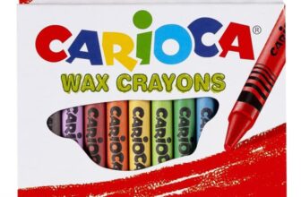 Carioca Pastelli a Cera Lavabili Pezzi Amazon de Spielzeug