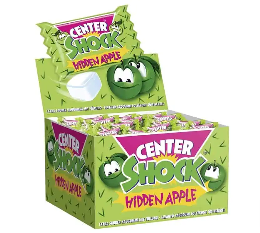 Center Shock Hidden Apple Box mit 100 Kaugummis ab 3,79 € inkl. Prime-Versand