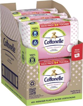 Cottonelle Feuchtes Toilettenpapier Sensitive Pflegend