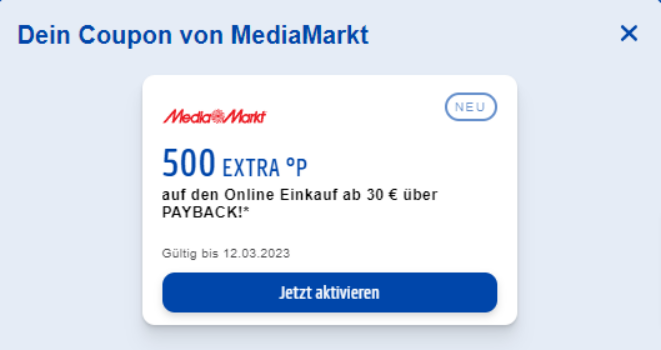 Coupons Sparen mit den PAYBACK eCoupons