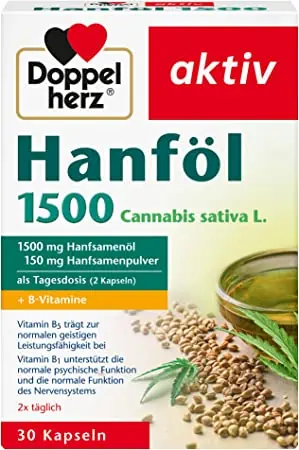 Doppelherz Hanföl 30 Kapseln ab 2,08 € inkl. Prime-Versand