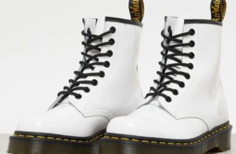 Dr Martens Bex Eye Boot whitepatentlamper ecd LAST SIZESSchuhe Bekleidung Accessoires ONYGO