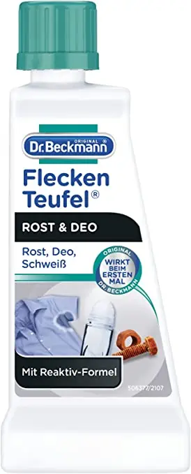 Dr. Beckmann Fleckenteufel Rost & Deo 50ml für 1,57 € inkl. Prime-Versand (statt 2,29 €)