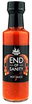 FIRELAND FOODS End Of Sanity Carolina Reaper Chili Hot Sauce Chilisauce