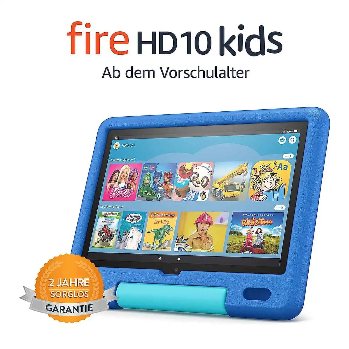 Fire HD 10 Kids-Tablet ( Ab dem Vorschulalter) für 149,99 € inkl. Versand (Statt 214,99 €)