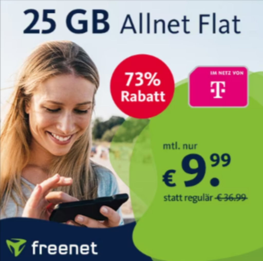 Freenet Allnet Flat Mit Gb Lte Mbit