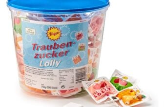 Frigeo Traubenzucker Lolly in drei