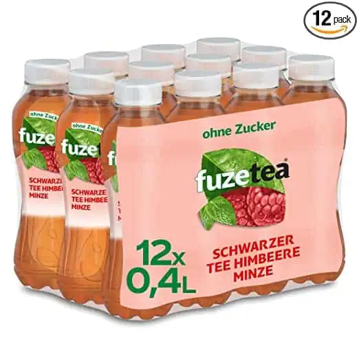 Fuze Tea Himbeere Minze 12er Pack (12 x 400 ml) ab 7,89 € inkl. Prime-Versand