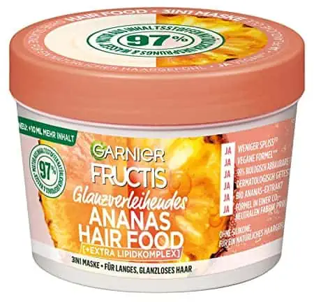Garnier Ananas 3in1 Haarmaske für langes und stumpfes Haar 400ml ab 4,04 € inkl. Prime-Versand