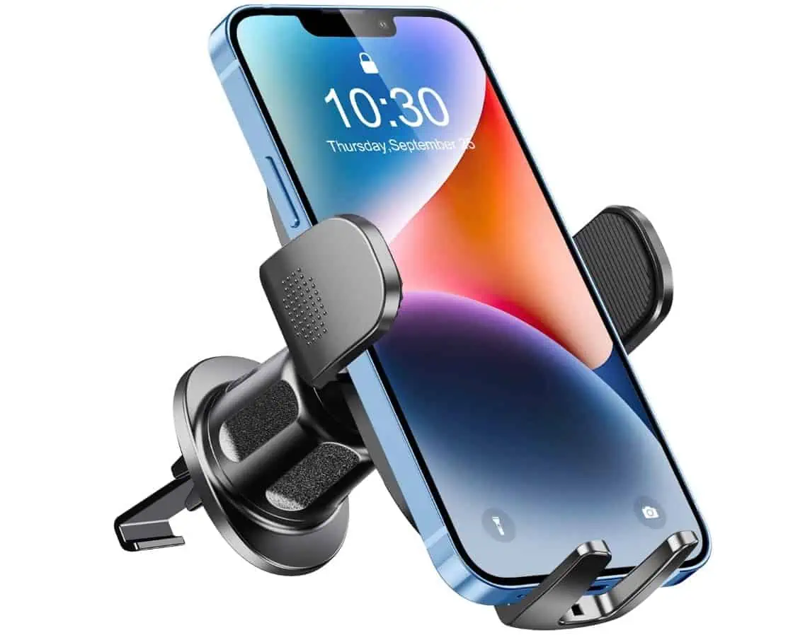 Glangeh Handyhalterung Auto Kompatibel mit iPhone 14 Pro Max/13 Pro/12 Samsung Huawei Xiaomi LG usw für 6,62 € inkl. Prime-Versand