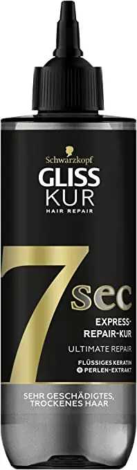 Gliss Kur 7 Sec Express-Repair Kur Ultimate Repair 200ml ab 3,99 € inkl. Prime-Versand