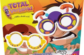 Goliath Total verblickt Alles dreht sich – Lustiges Partyspiel ab Jahren zum Raetseln und Lachen