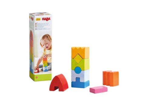 HABA Stapelspiel Regenbogen Hochhaus