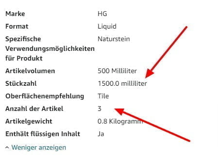 Hg Naturstein Arbeitsplatten Reiniger Er Pack X Ml – Ist Ein Naturstein Reiniger