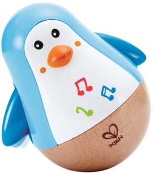 Hape Stehauf Pinguin Stehaufmaennchen mit Klang