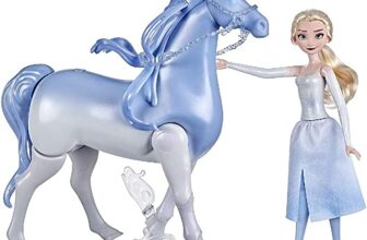 Hasbro Die Eiskoenigin Wasserzauber und Landspass ELSA Nokk