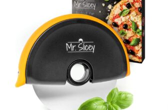 Helperfect® NEUHEIT Pizzaschneider Mr Slicey Extra leichtes Schneiden von Pizza