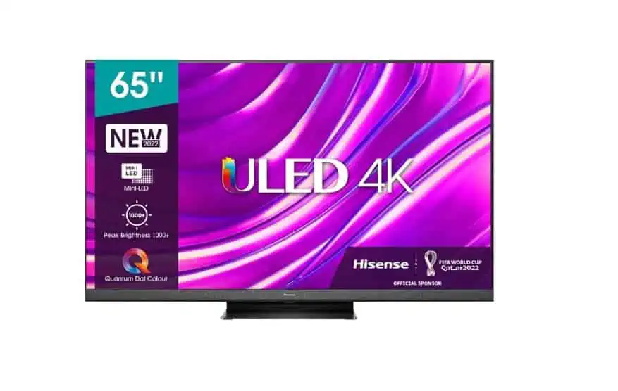 Hisense 55U8HQ 120Hz HDMI 2.1 mini-LED-Fernseher (55 Zoll, 4K Ultra HD) für 753,95 € inkl. Versand (statt 954,48 €)