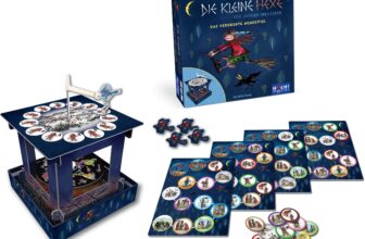 Huch Verlag Die kleine Hexe Das verdrehte Memospiel