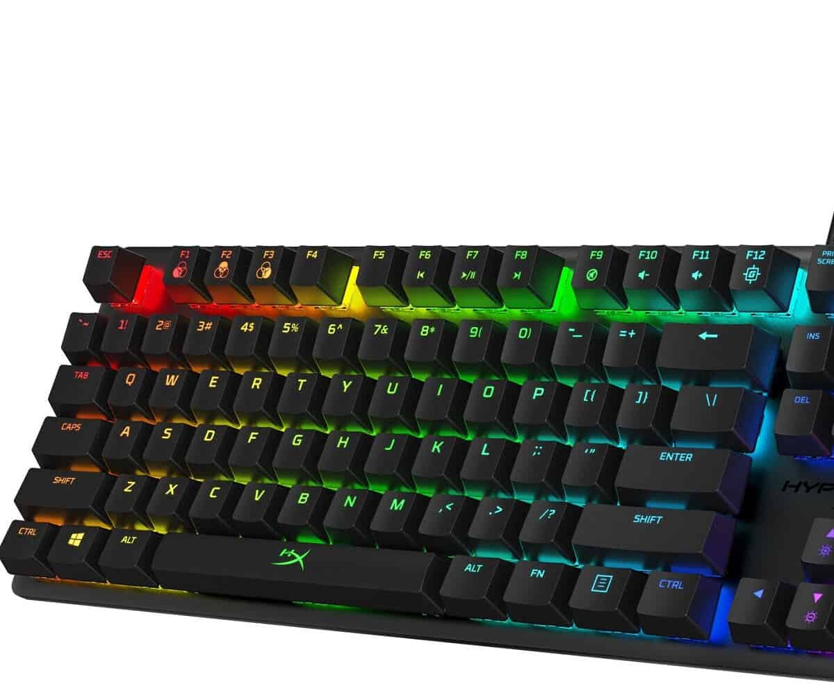 Hyperx Alloy Origins Core – Rgb Mechanische Gaming Tastatur Red Switches De Layout