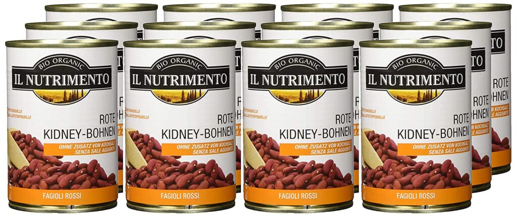 Il Nutrimento Kidney Bohnen Ohne Salz