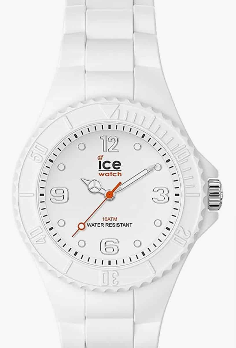 Ice Watch Ice Generation White Forever Weiße Damenuhr Mit Silikonarmband (Small) Amaz
