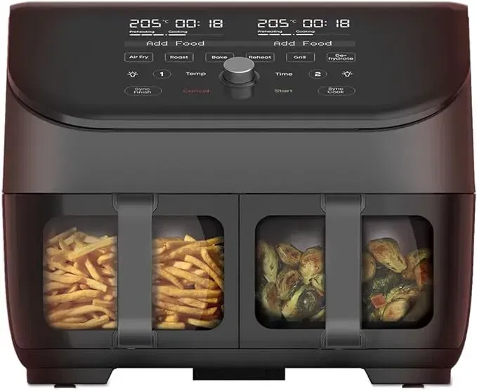 Instant Vortex Plus Doppelkorb Mit Clearcook