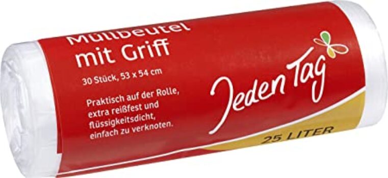 Jeden Tag Muellbeutel Griff l