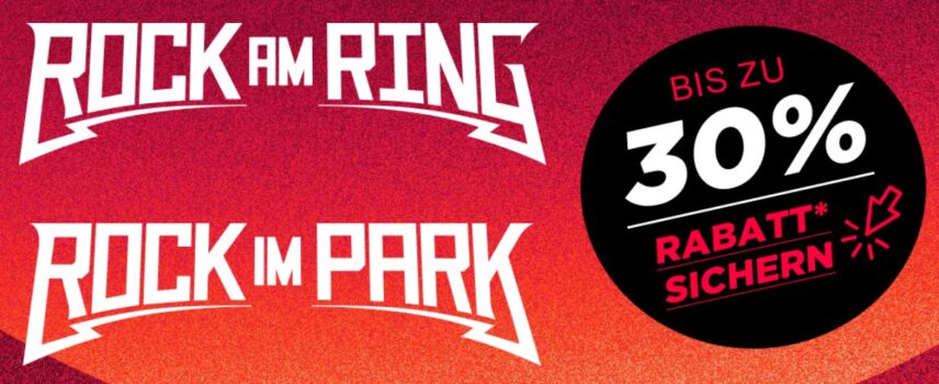 Jetzt Tickets fuer Rock am Ring Rock im Park mit bis zu Rabatt sichern