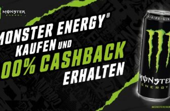 Jetzt mit Cashback Geld sparen 🏷️Im Getraenkefachmarkt Monster Energy® mit marktguru