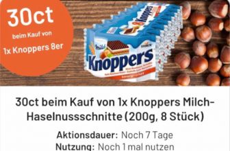 Knoppers für € mit Smhaggle