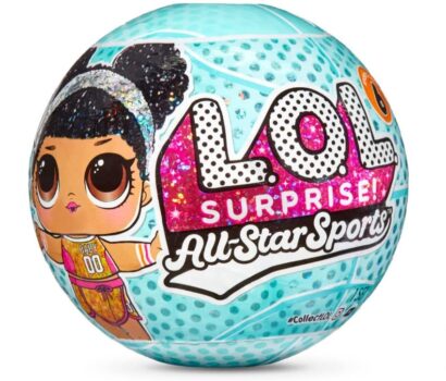 L O L Surprise EUC LOL Surprise All Star Sports Basketball Serie SORTIMENT Glitzernde Puppe mit