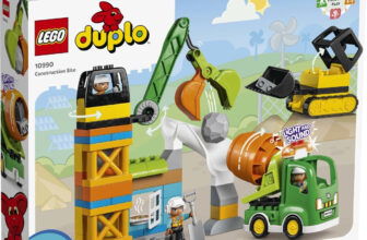 LEGO Duplo Baustelle mit Baufahrzeugen