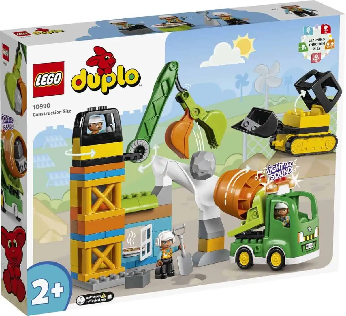LEGO Duplo Baustelle mit Baufahrzeugen (10990) für 36,99 € inkl. Versand (statt 44,98 €)