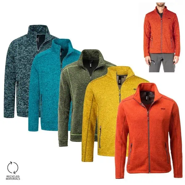 LPO Linea Primero Strickfleece-Jacke Owen 2 (5 Farben, Gr. S bis 5XL) für 21,99 € inkl. Versand