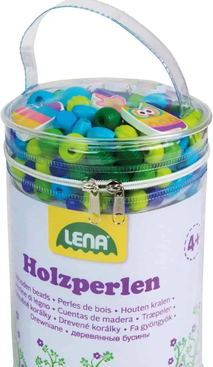 Lena (32003) Bastelset Holzperlen mit 400 Fädelperlen für 8,99 € inkl. Prime-Versand (statt 18,94 €)