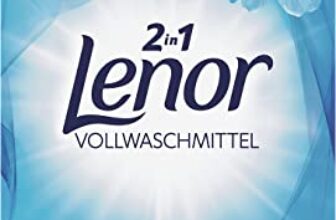 Lenor Waschmittel Pulver Aprilfrisch mit Duft von Fruehlingsblume