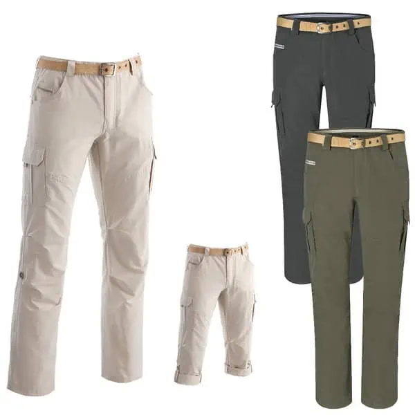 Linea Primero – Outdoor- Krempel Cargohose mit Gürtel (3 Farben, Gr. S bis 3XL) für 20,00 € inkl. Versand