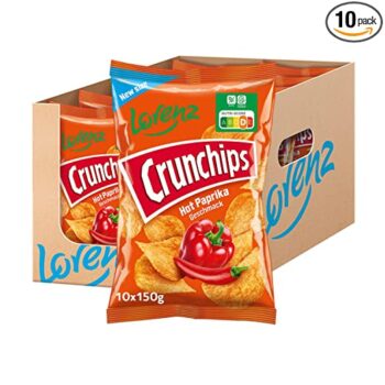 Lorenz Snack World Crunchips Hot Paprika