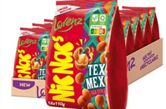 Lorenz Snack World NicNac s Tex Mex Taco Style er Pack x g Amazon de Lebensmittel Getraenke